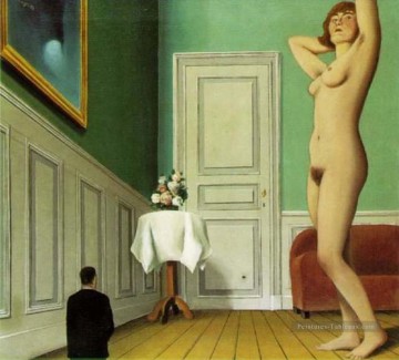 Rene Magritte Painting - the giantess Rene Magritte